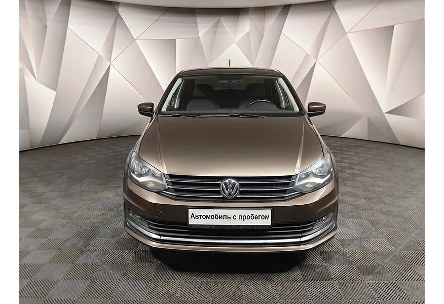 Volkswagen Polo 1.6 MPI AT (110 л.с.) Highline Коричневый в АВИЛОН. Слайд №7