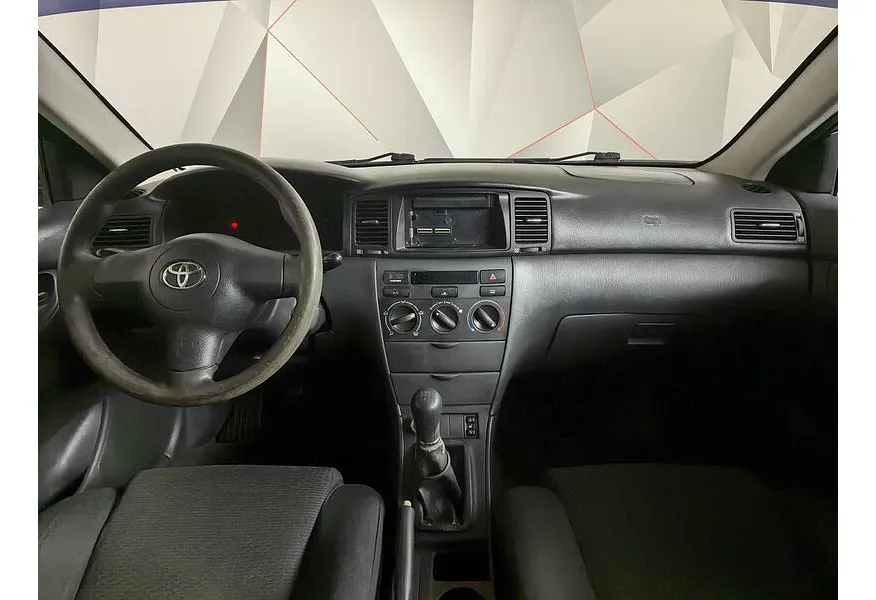 Toyota Corolla 1.6 MT (110 л.с.) Черный в АВИЛОН. Слайд №11