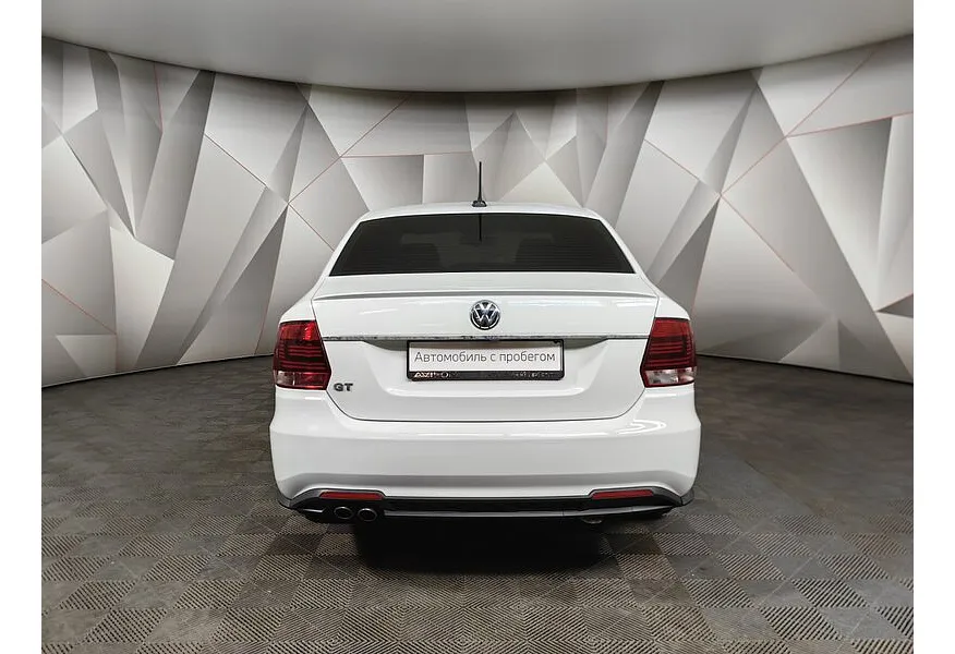 Volkswagen Polo 1.6 MPI AT (110 л.с.) Drive Белый в АВИЛОН. Слайд №8