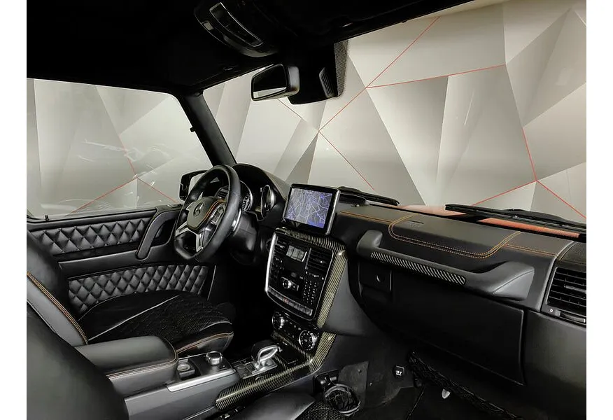 Mercedes-Benz G-Класс G 63 AMG Speedshift Plus 9G-Tronic (571 л.с.) Оранжевый в АВИЛОН. Слайд №13
