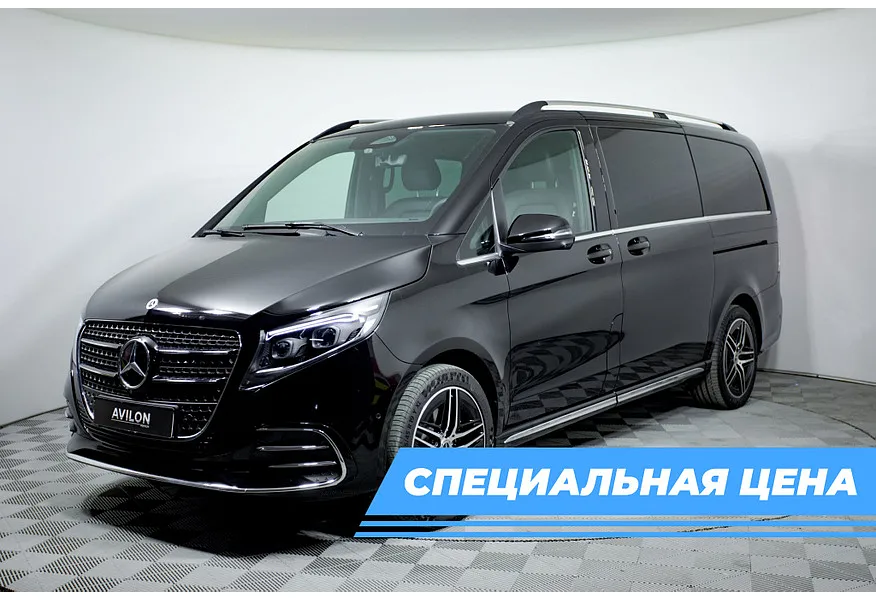 АВИЛОН - Mercedes-Benz V-Класс V 300 d L3 4MATIC 9G-TRONIC (237 л.с.) Exclusive Черный - slide 0