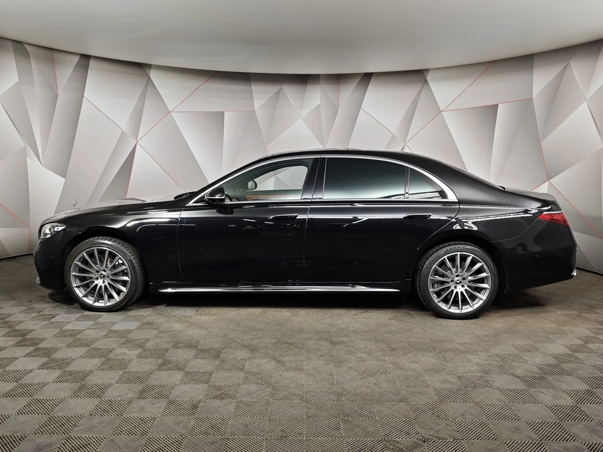 Mercedes-Benz S-Класс Long 500 4MATIC (449 л.с.) Черный в АВИЛОН. Слайд №5
