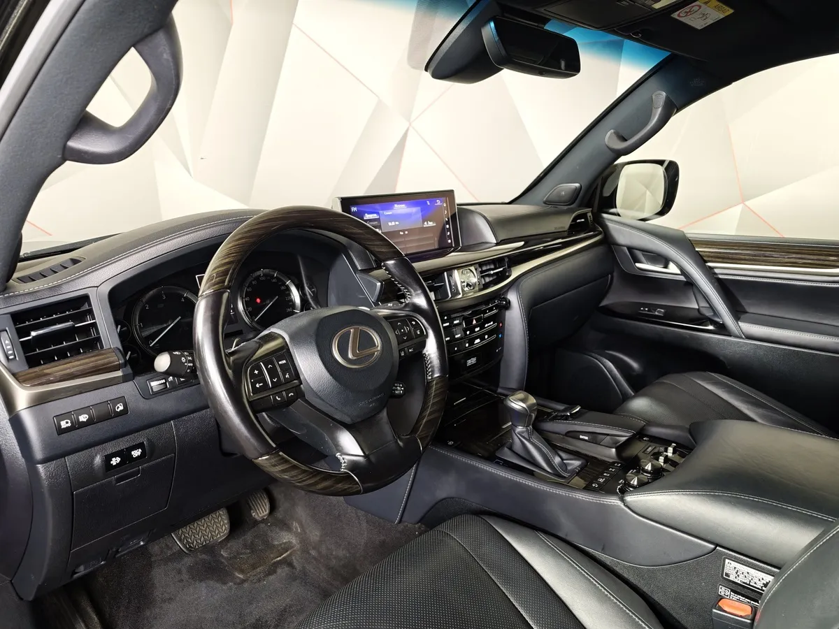 Lexus LX 450d AT (272 л.с.) Черный в АВИЛОН. Слайд №19