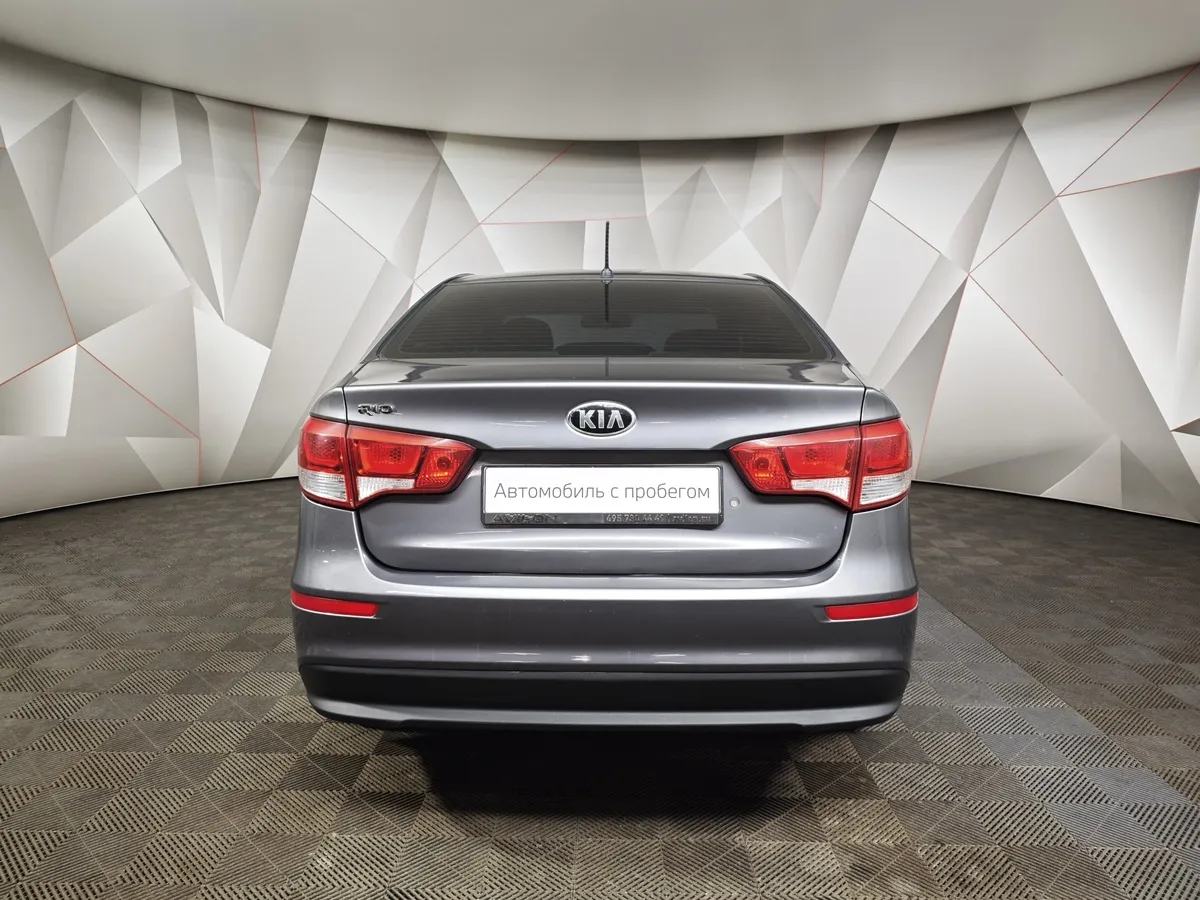 Kia Rio 1.4 MT (107 л.с.) Comfort Серый в АВИЛОН. Слайд №8