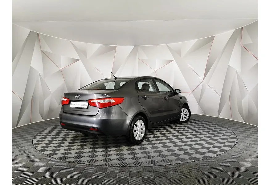 Kia Rio 1.6 AT (123 л.с.) Серый в АВИЛОН. Слайд №2