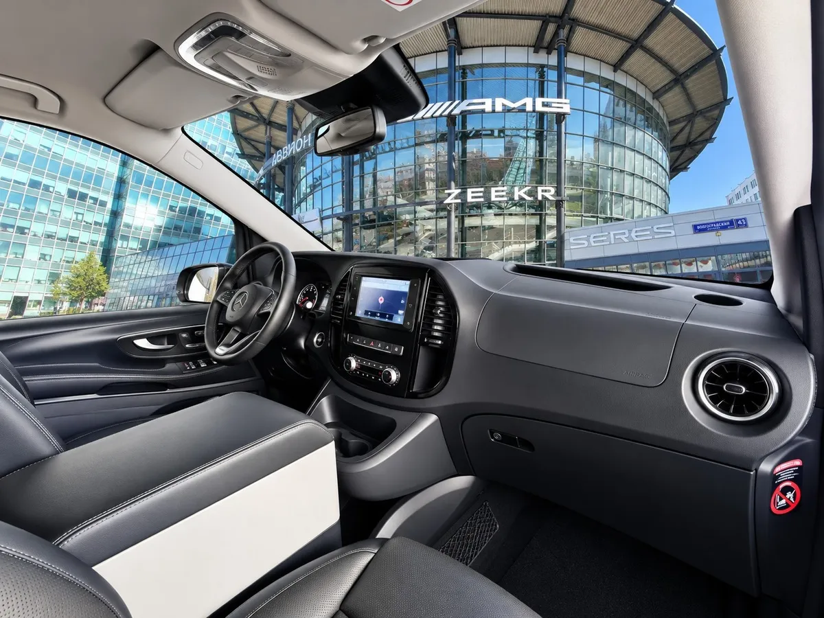 Mercedes-Benz Vito 124 CDI 4MATIC 9G-TRONIC (237 л.с.) Storm Черный в АВИЛОН. Слайд №12