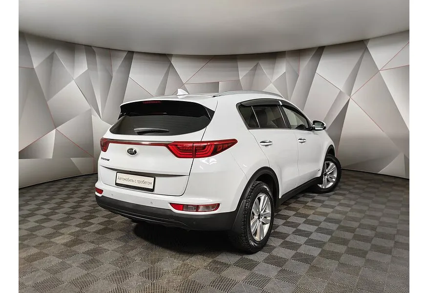 Kia Sportage 2.0 AT 4WD (150 л.с.) Luxe Белый в АВИЛОН. Слайд №2