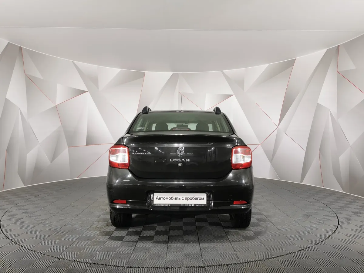 Renault Logan 1.6 MT (82 л.с.) Черный в АВИЛОН. Слайд №8