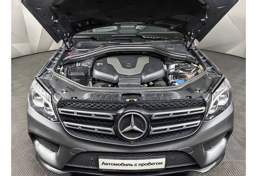 Mercedes-Benz GLS 350 d 4MATIC 9G-TRONIC (249 л.с.) Особая серия Серый в АВИЛОН. Слайд №11