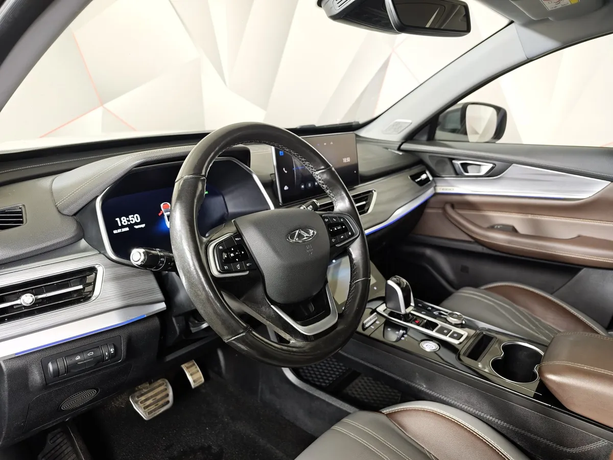 Chery Tiggo 8 Pro 1.6 TGDI DCT7 (186 л.с.) Prestige Dreamline Серый в АВИЛОН. Слайд №19