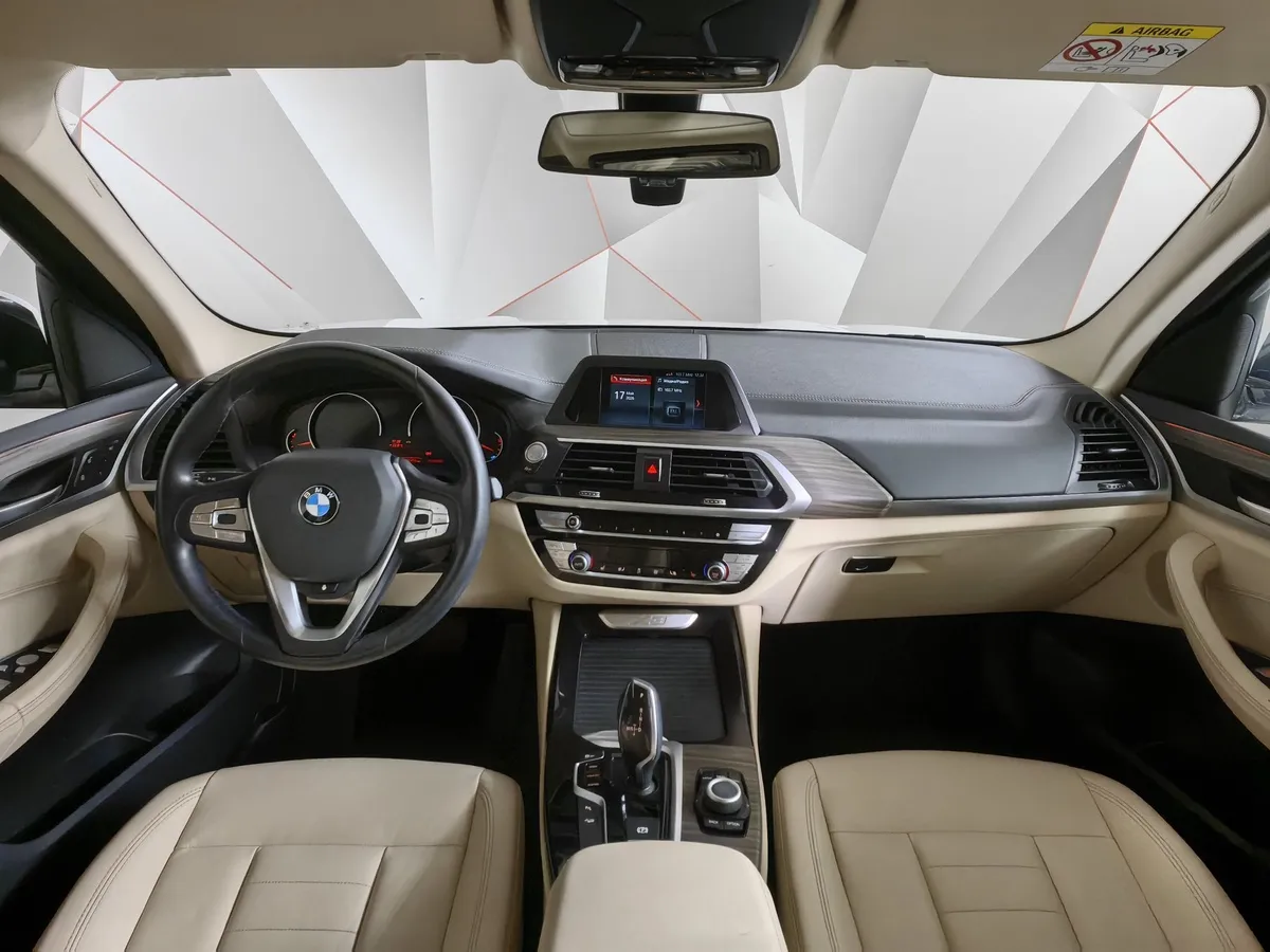 BMW X3 xDrive20i AT (184 л.с.) Luxury Белый в АВИЛОН. Слайд №11
