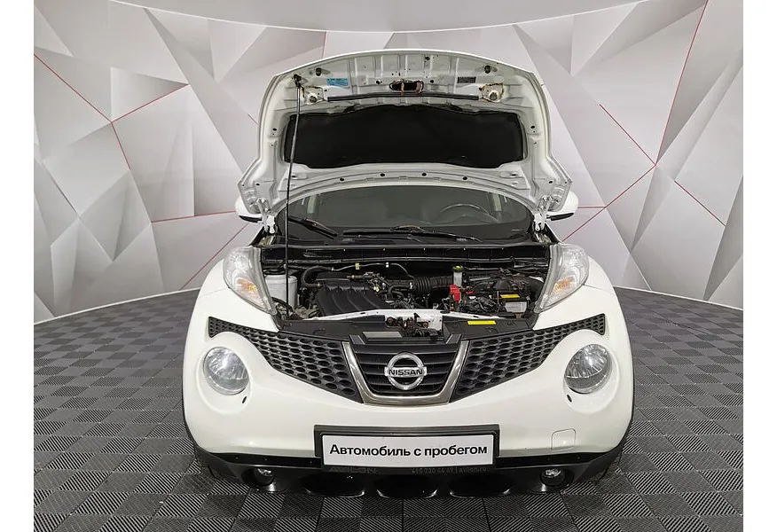 Nissan Juke 1.6 CVT (117 л.с.) Белый в АВИЛОН. Слайд №10