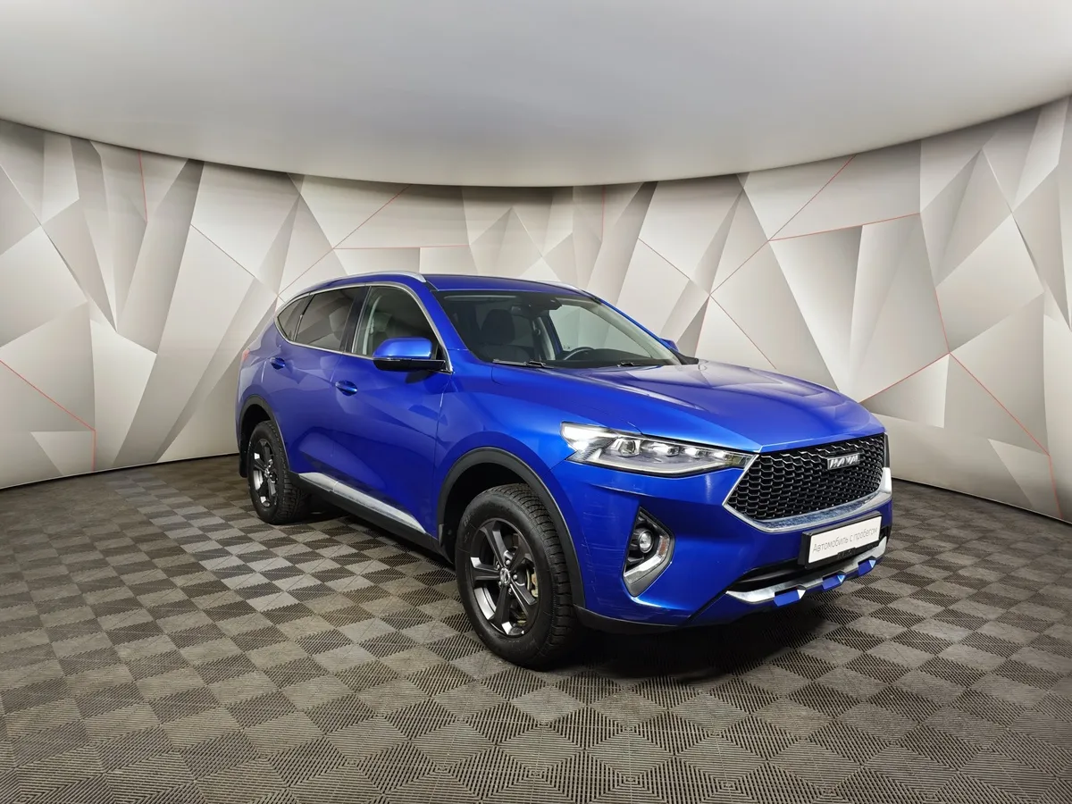 Haval F7 2.0 AT 4WD (190 л.с.) Premium Синий в АВИЛОН. Слайд №3