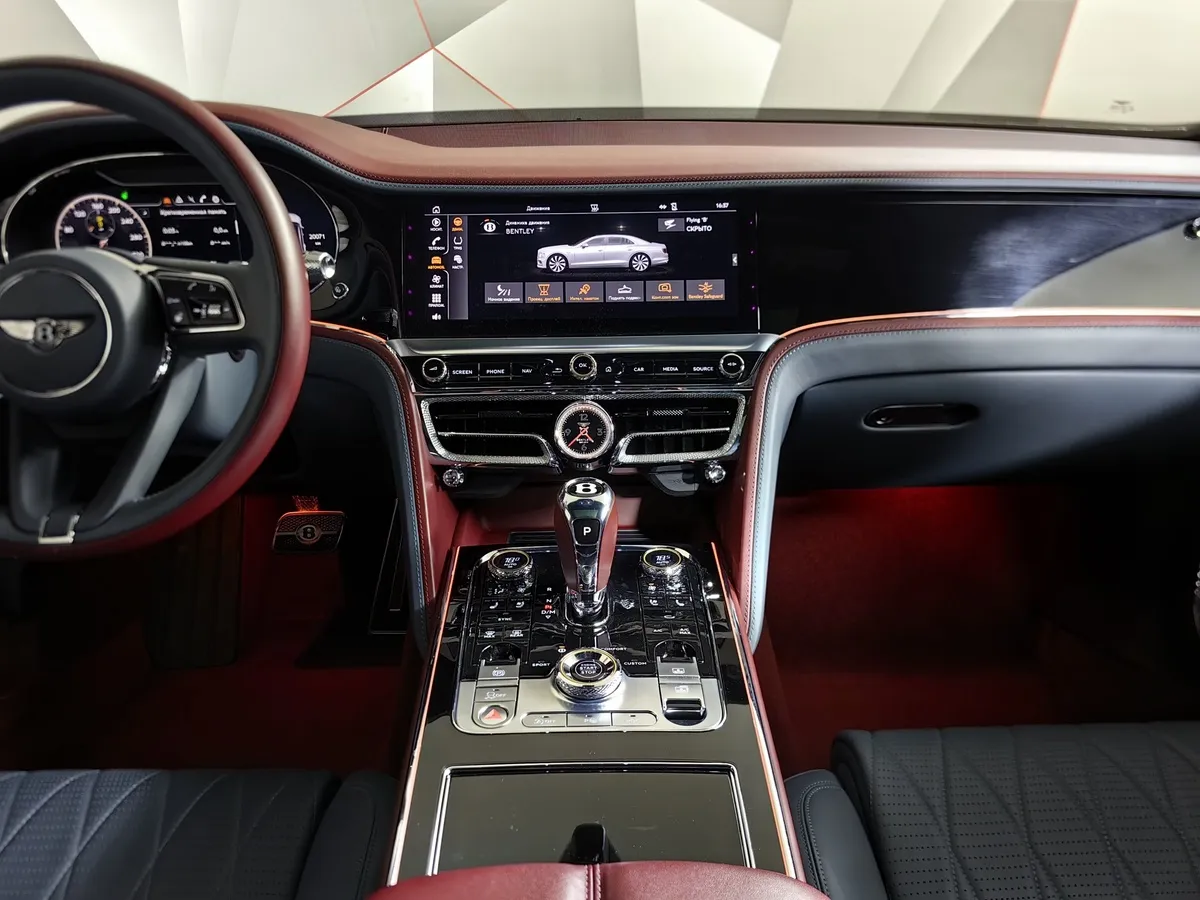 Bentley Flying Spur 6.0 W12 AWD AT (635 л.с.) Красный в АВИЛОН. Слайд №15