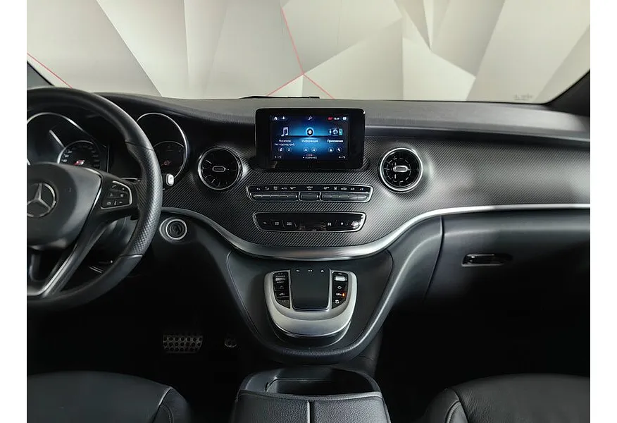Mercedes-Benz V-Класс V 250 d 9G-Tronic L2 4MATIC (190 л.с.) AMG Line Черный в АВИЛОН. Слайд №15