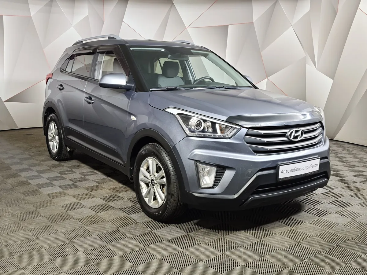 Hyundai Creta 2.0 AT AWD (149 л.с.) Comfort Серый в АВИЛОН. Слайд №3