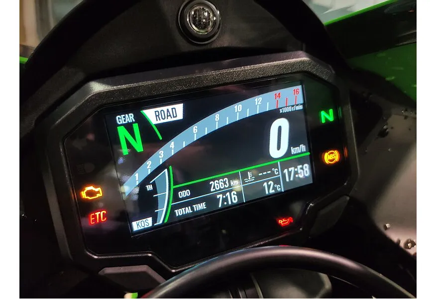 Kawasaki Ninja ZX-10RR 998 см³ (204 л.с.) (204) 998 Зеленый в АВИЛОН. Слайд №9