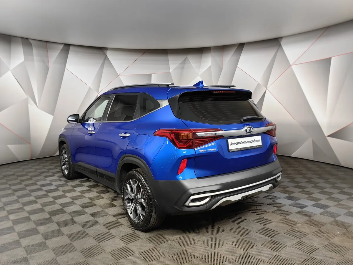 Kia Seltos 2.0 MPI 2WD IVT (149 л.с.) Prestige Синий в АВИЛОН. Слайд №4
