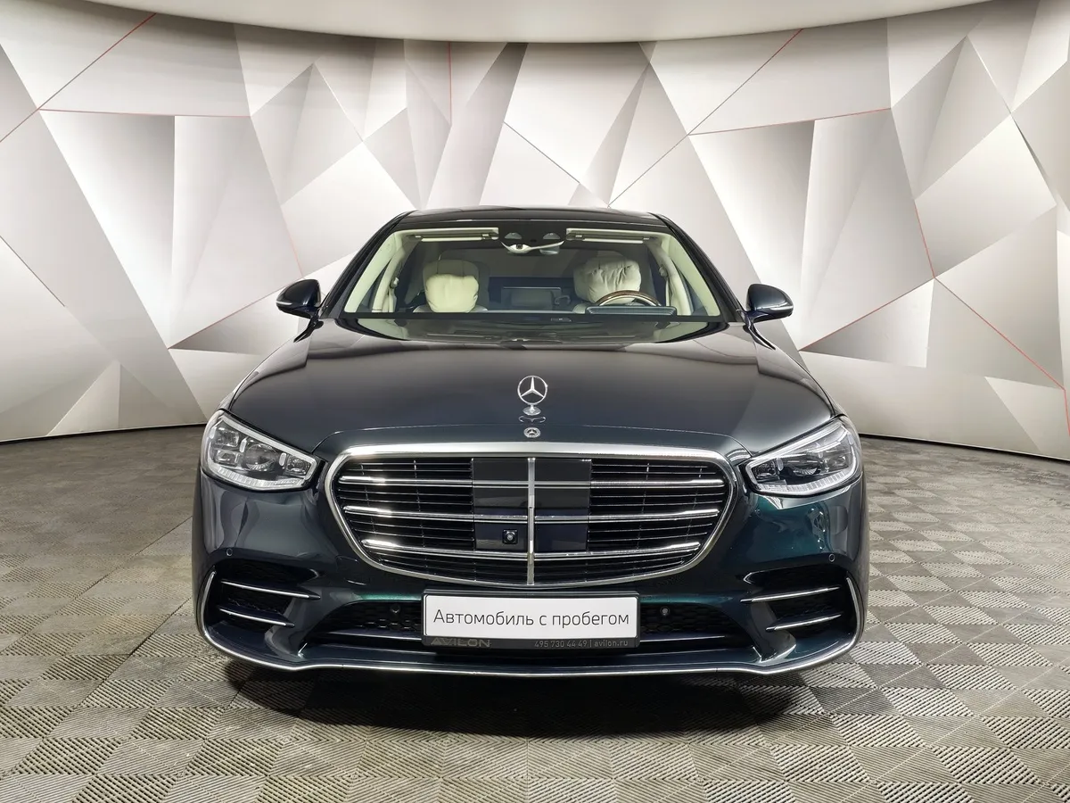 Mercedes-Benz S-Класс S 450 9G-Tronic 4Matic (367 л.с.) Зеленый в АВИЛОН. Слайд №7