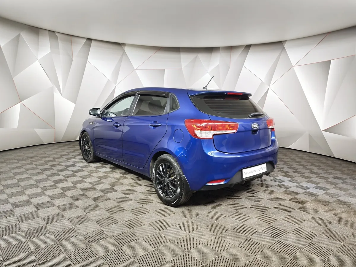 Kia Rio 1.6 AT (123 л.с.) Синий в АВИЛОН. Слайд №4