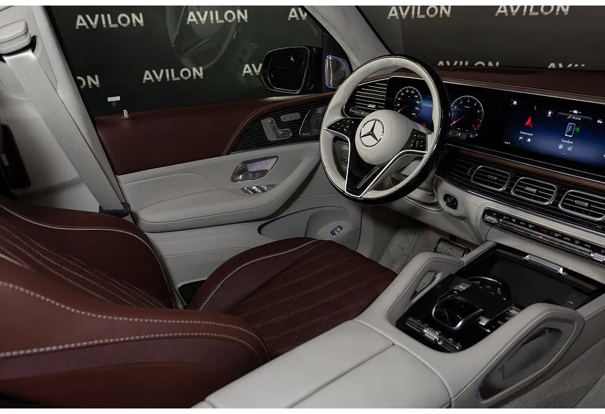 Mercedes-Benz GLS 600 9G-Tronic 4Matic (557 л.с.) Черный в АВИЛОН. Слайд №14