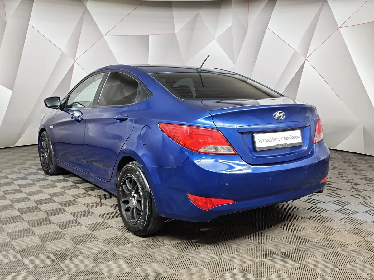 Hyundai Solaris 1.6 AT (123 л.с.) Comfort Синий в АВИЛОН. Слайд №4