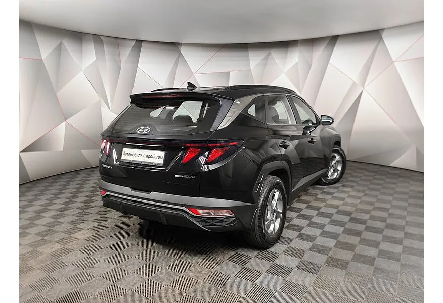 Hyundai Tucson D2.0 Smartstream 8AT 4WD (186 л.с.) Lifestyle + Smart Sense Черный в АВИЛОН. Слайд №2