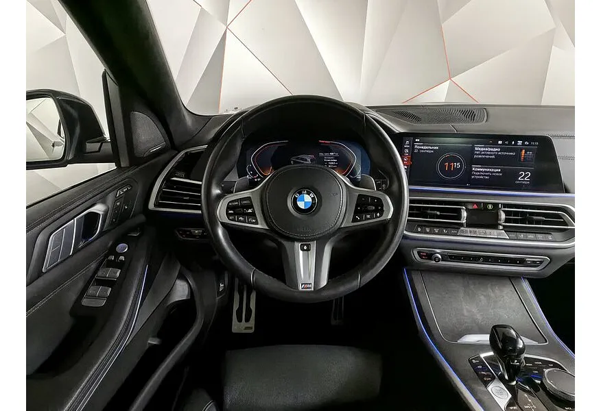 BMW X7 xDrive30d Steptronic (249 л.с.) M Sport Pro Черный в АВИЛОН. Слайд №8