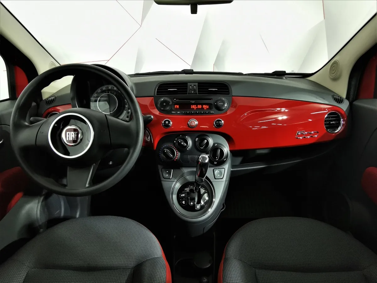 Fiat 500 1.2 AMT (69 л.с.) Красный в АВИЛОН. Слайд №13