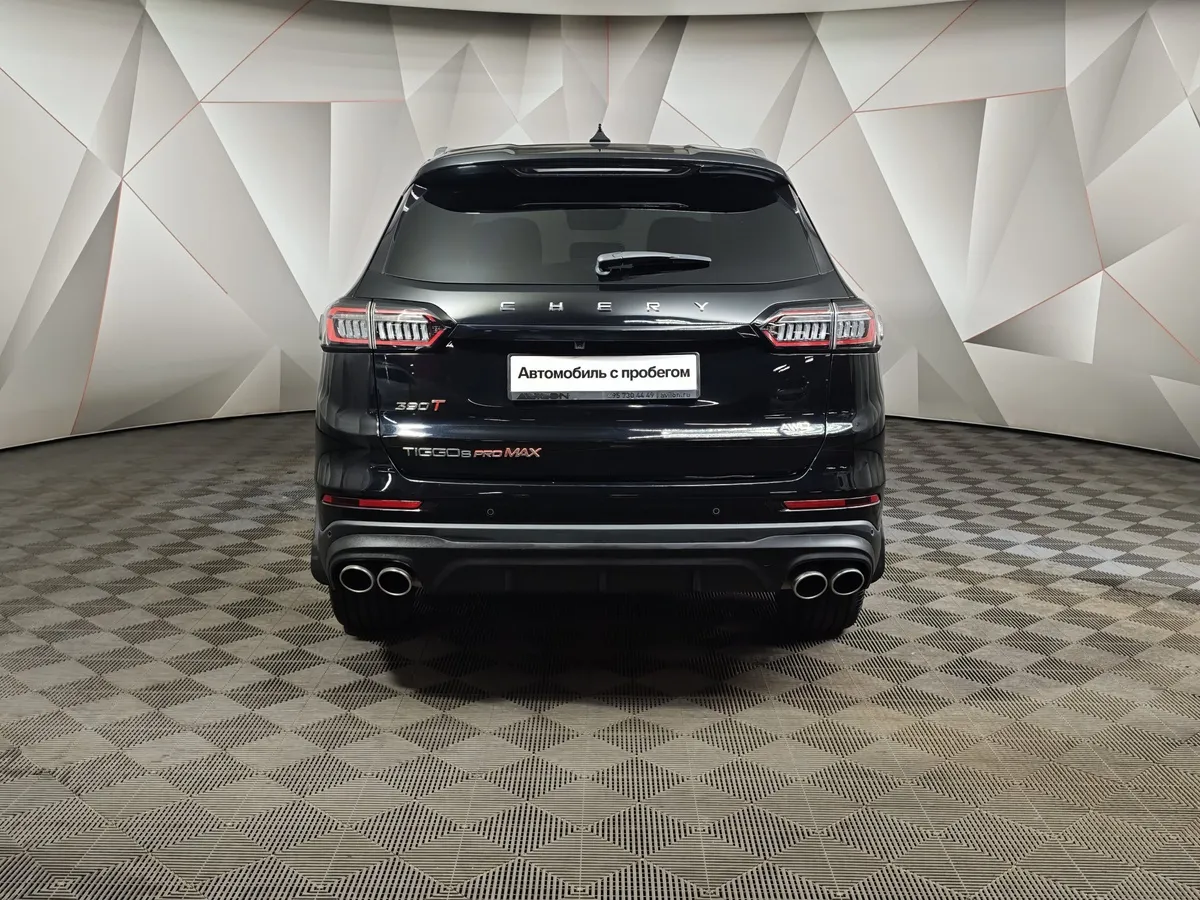 Chery Tiggo 8 Pro Max 2.0 AMT AWD (197 л.с.) Ultimate Черный в АВИЛОН. Слайд №8