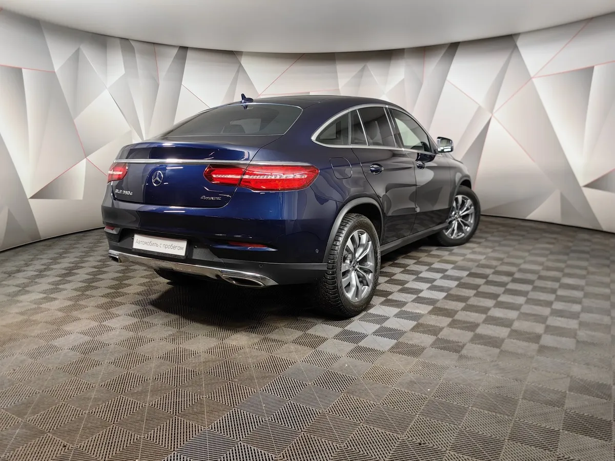 Mercedes-Benz GLE Купе 350 d 4MATIC 9G-TRONIC (249 л.с.) Особая серия Синий в АВИЛОН. Слайд №2