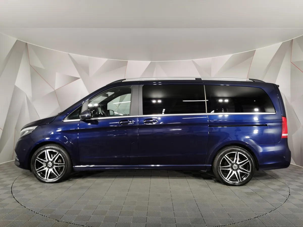 Mercedes-Benz V-Класс V 250 BlueTEC 7G-Tronic Plus 4x4 (190 л.с.) AMG Line Синий в АВИЛОН. Слайд №5