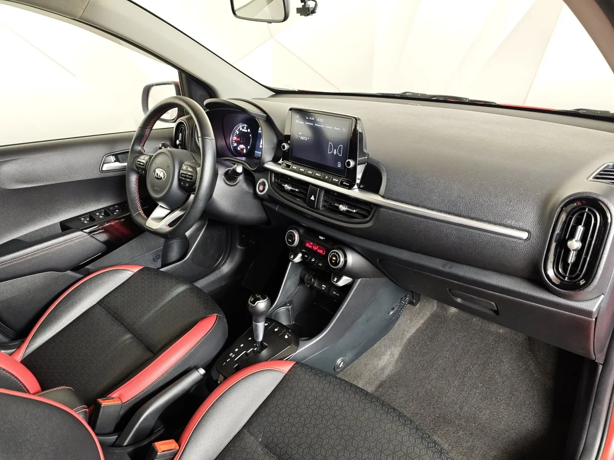Kia Picanto 1.2 MPI AT (84 л.с.) GT Line Красный в АВИЛОН. Слайд №13