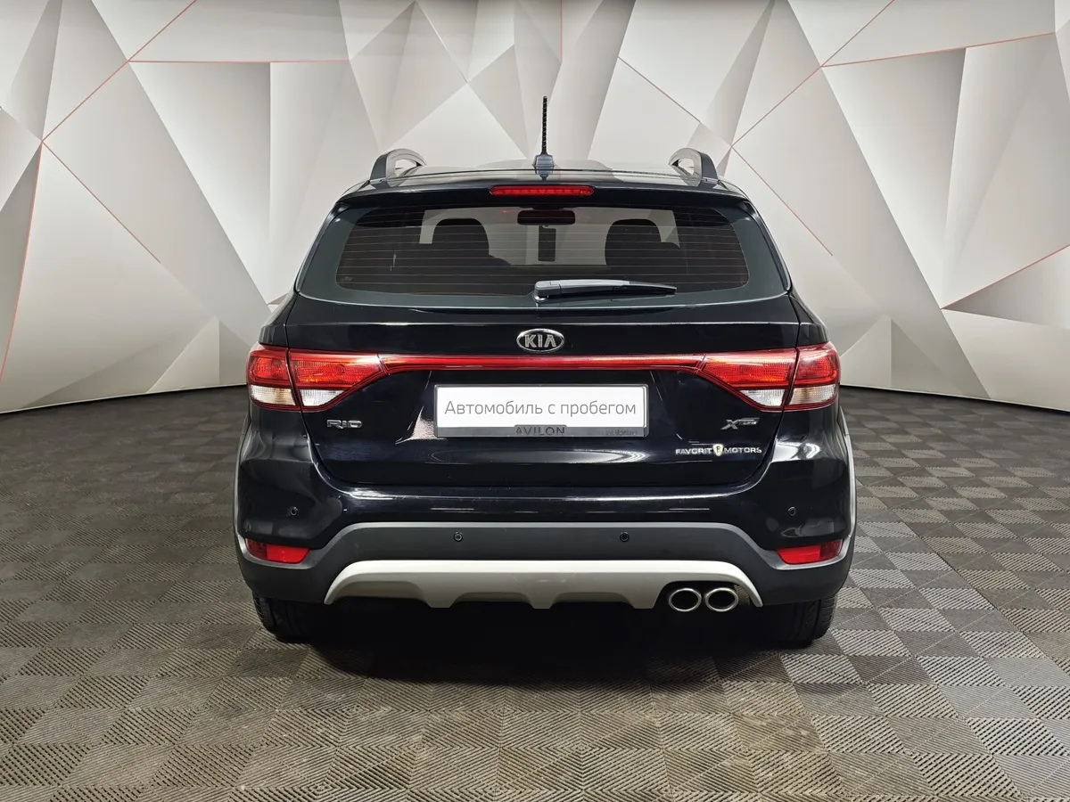 Kia Rio X-Line 1.4 AT (100 л.с.) Черный в АВИЛОН. Слайд №8