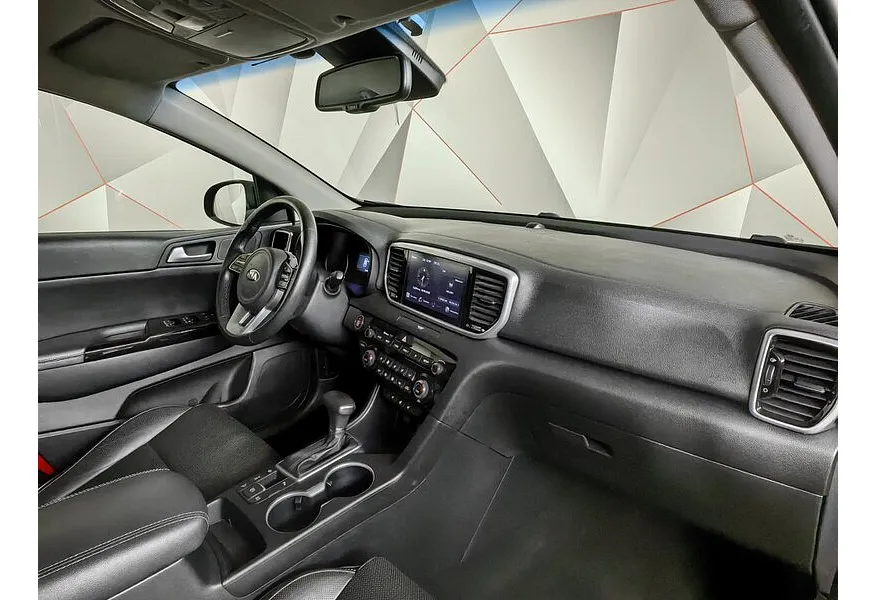 Kia Sportage 2.0 MPI AT 4WD (150 л.с.) Luxe Черный в АВИЛОН. Слайд №13