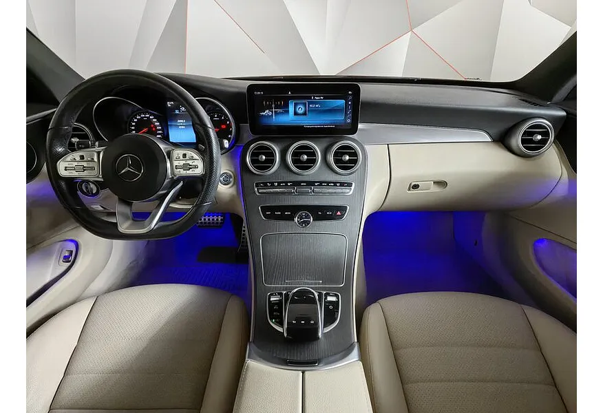 Mercedes-Benz C-Класс C 180 9G-TRONIC (150 л.с.) Sport Красный в АВИЛОН. Слайд №14