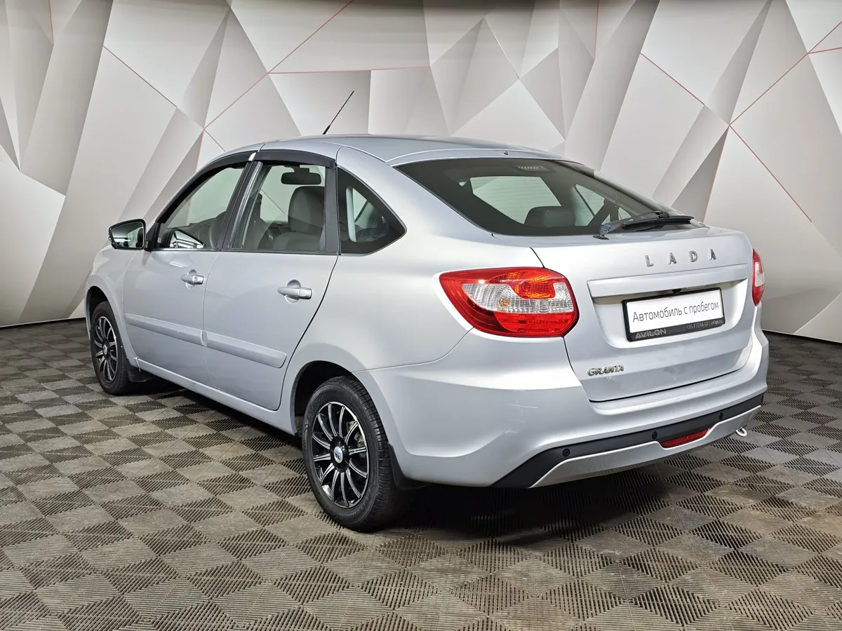 ВАЗ (Lada) Granta 1.6 AT (98 л.с.) Серый в АВИЛОН. Слайд №4