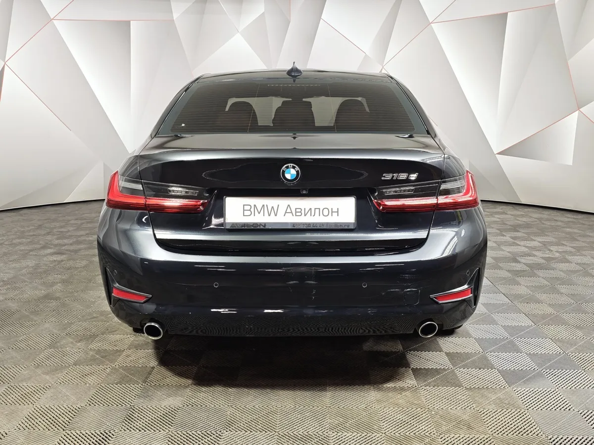 BMW 3 серия 318d Steptronic (150 л.с.) Sport Line Edition 21 Черный в АВИЛОН. Слайд №4
