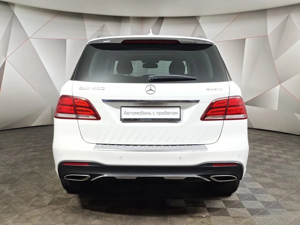Mercedes-Benz GLE 400 4MATIC 9G-TRONIC (333 л.с.) Особая серия Белый в АВИЛОН. Слайд №8