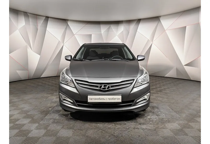 Hyundai Solaris 1.4 AT (107 л.с.) Comfort Серый в АВИЛОН. Слайд №7