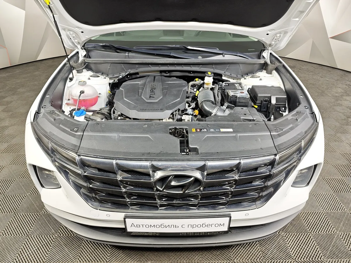 Hyundai Tucson D2.0 Smartstream 8AT 4WD (186 л.с.) Lifestyle Белый в АВИЛОН. Слайд №11