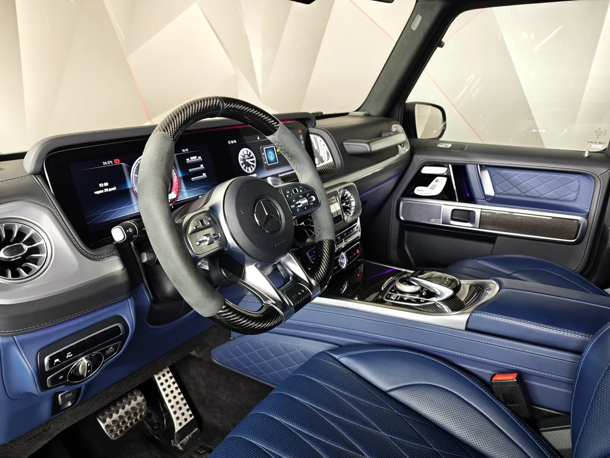 Mercedes-Benz G-Класс G 63 AMG Speedshift 4Matic (585 л.с.) Серый в АВИЛОН. Слайд №19