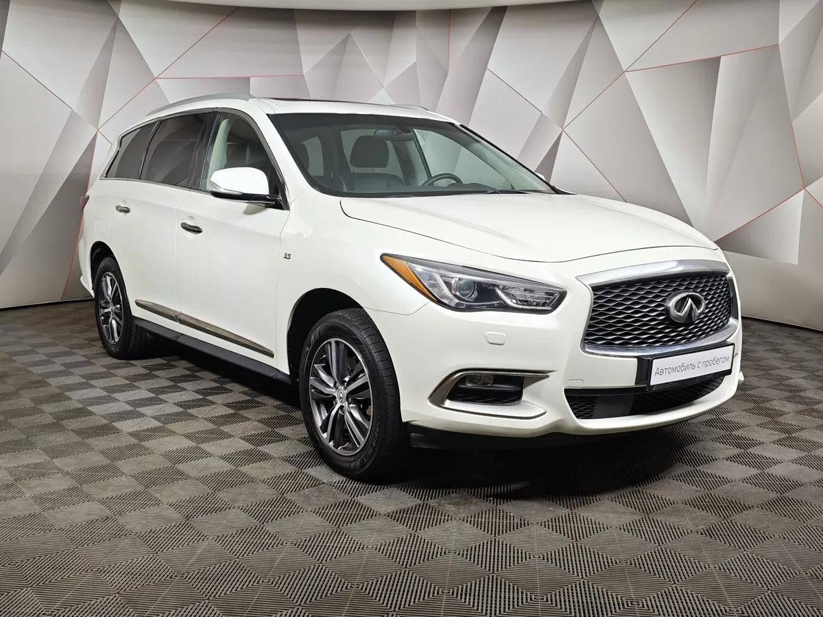 Infiniti QX60 3.5 CVT AWD (262 л.с.) Белый в АВИЛОН. Слайд №3