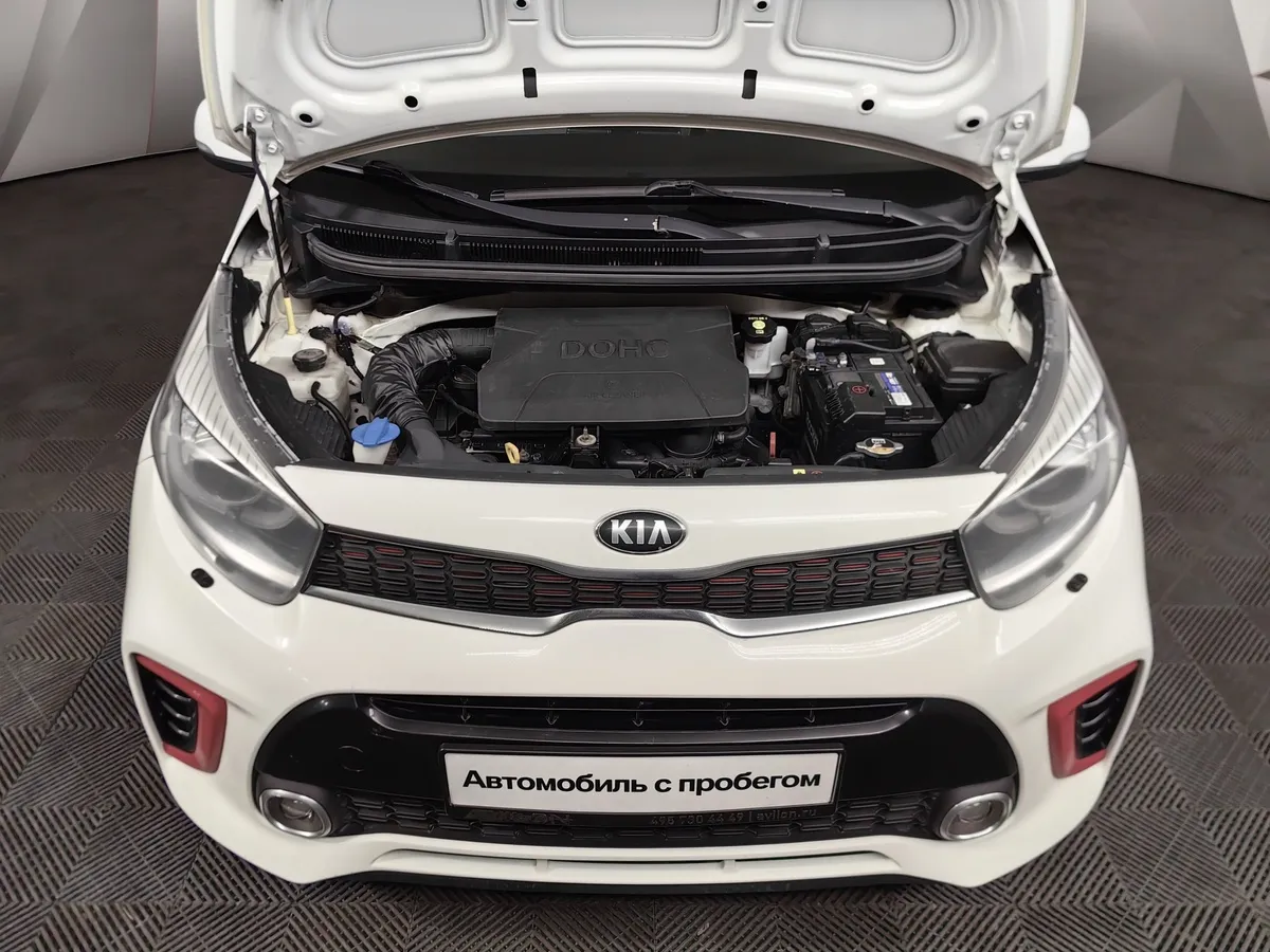 Kia Picanto 1.2 AT (84 л.с.) Classic Белый в АВИЛОН. Слайд №10