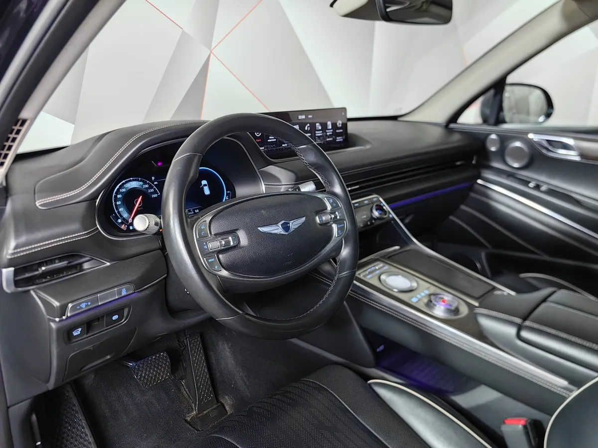Genesis GV80 3.0D VGT 8AT 4WD (249 л.с.) Luxury + Advanced Smart Sense Черный в АВИЛОН. Слайд №19