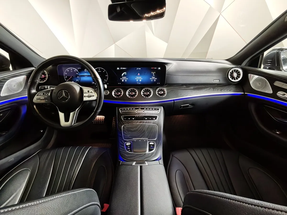 Mercedes-Benz CLS 350 d AT 4Matic (249 л.с.) Sport Серый в АВИЛОН. Слайд №14