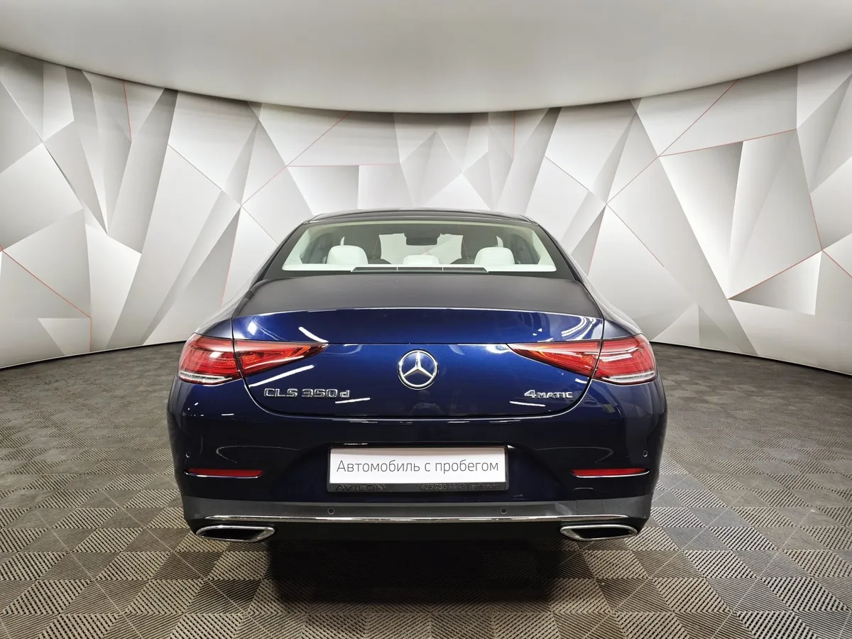 Mercedes-Benz CLS 350 d AT 4Matic (249 л.с.) Elegance Синий в АВИЛОН. Слайд №8