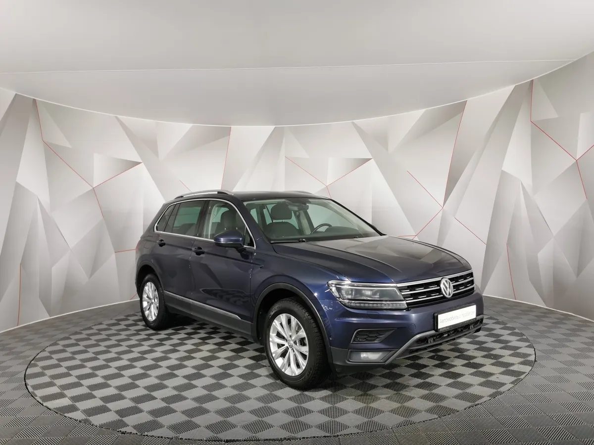 Volkswagen Tiguan 2.0 TDI 4Motion DSG (150 л.с.) OFFROAD Синий в АВИЛОН. Слайд №3