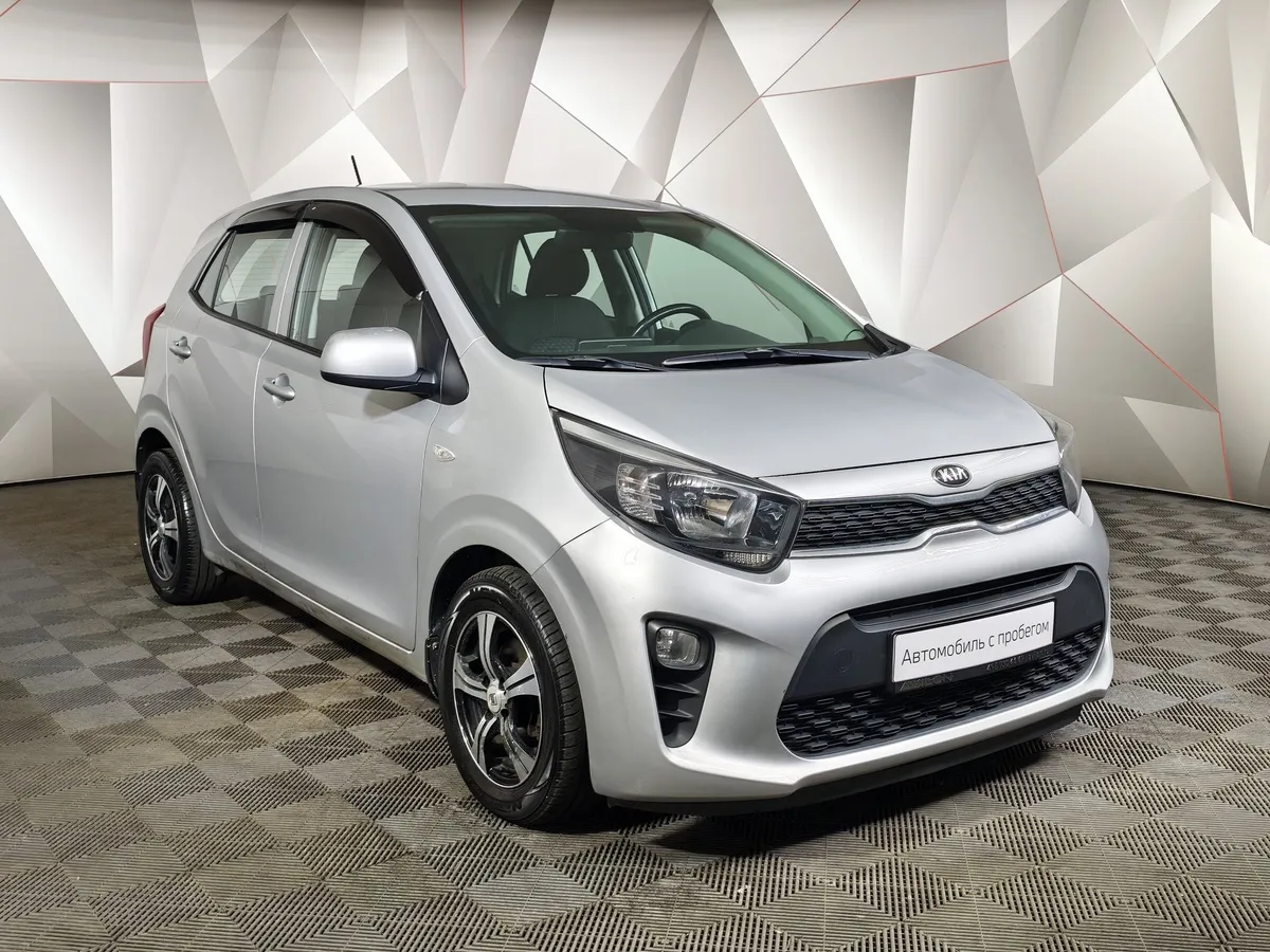 Kia Picanto 1.2 AT (84 л.с.) Classic Серебристый в АВИЛОН. Слайд №3