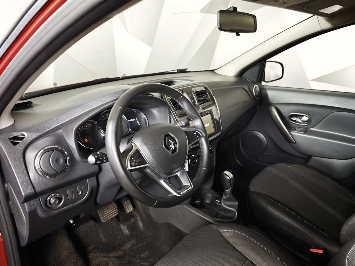 Renault Sandero 1.6 CVT (113 л.с.) Stepway Life City Красный в АВИЛОН. Слайд №19